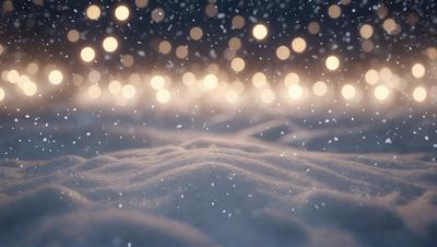 Primary subject: Snow
Setting/background: Snowy landscape
Visual style: Digital art
Colors and mood: White snow, cold atmosphere